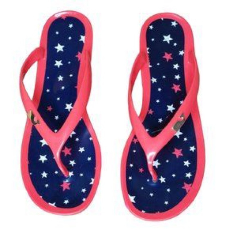 - Vineyard Vines Patriotic Jelly Flip Flops